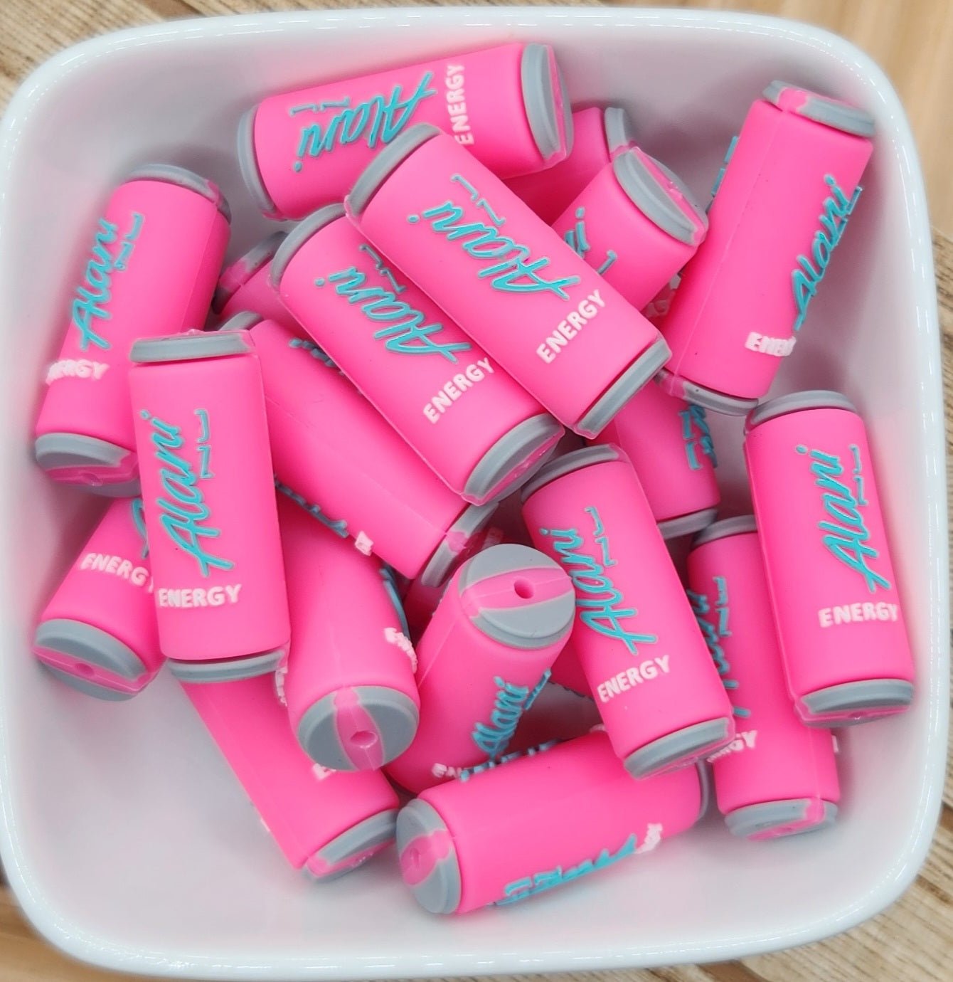 3D Energy Drink Silicone focal bead, photo 2