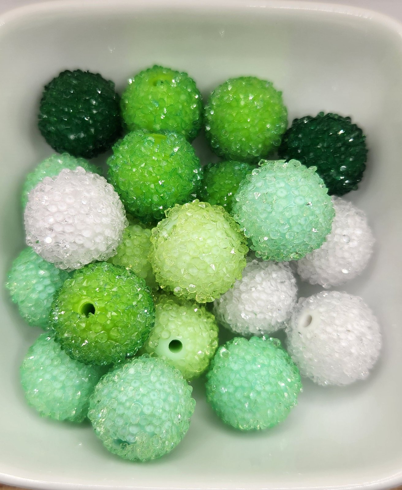 20 mm Sugar Beads 10 count mixed bag