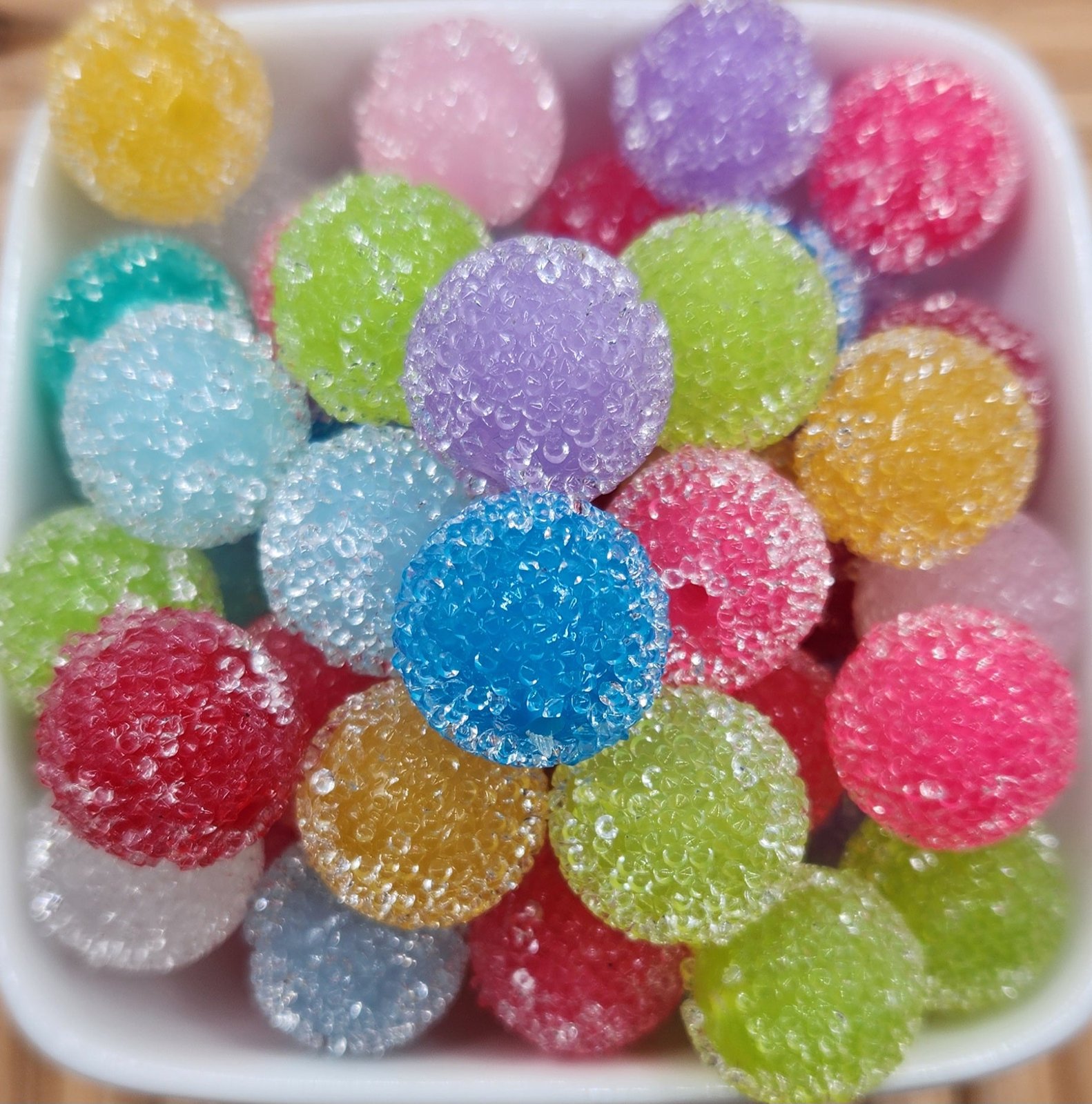 20 mm Sugar Beads 10 count mixed bag, photo 4