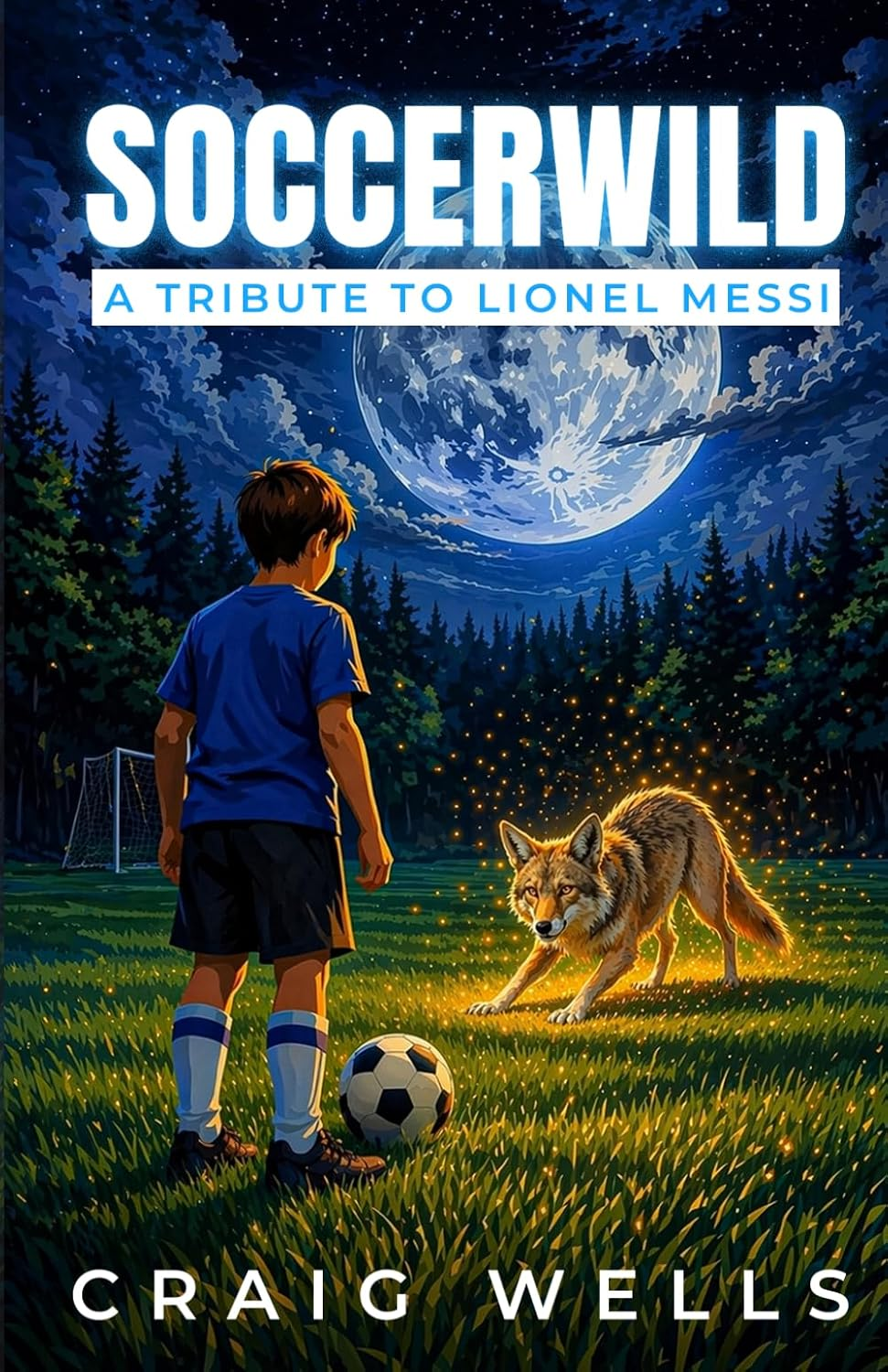 Soccerwild: A Tribute to Lionel Messi book cover
