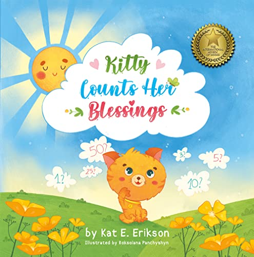 Kitty Counts Her Blessings: A children's picture book about the joy of gratitude book cover