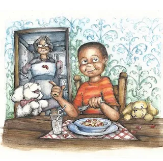 Book illustration or author photograph