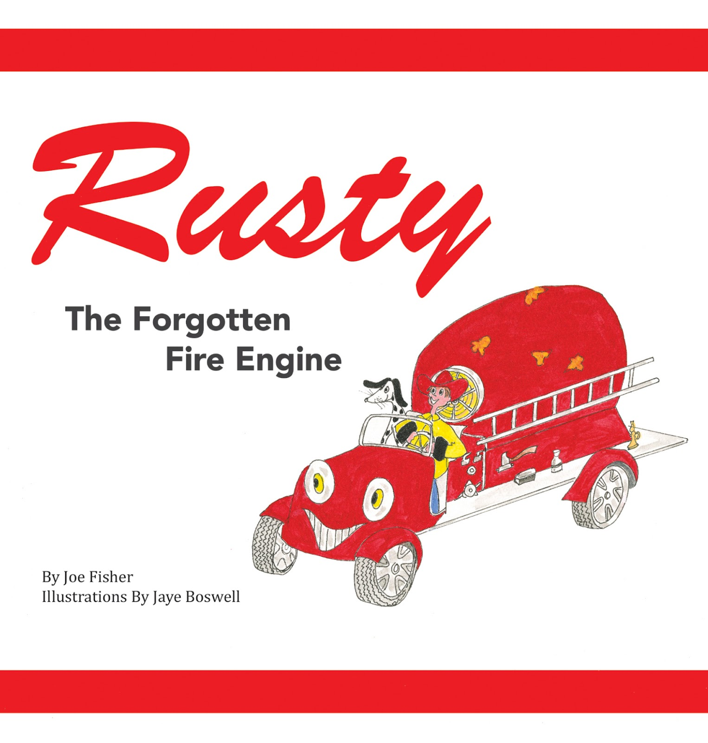 Rusty the Forgotten Fire Engine book cover