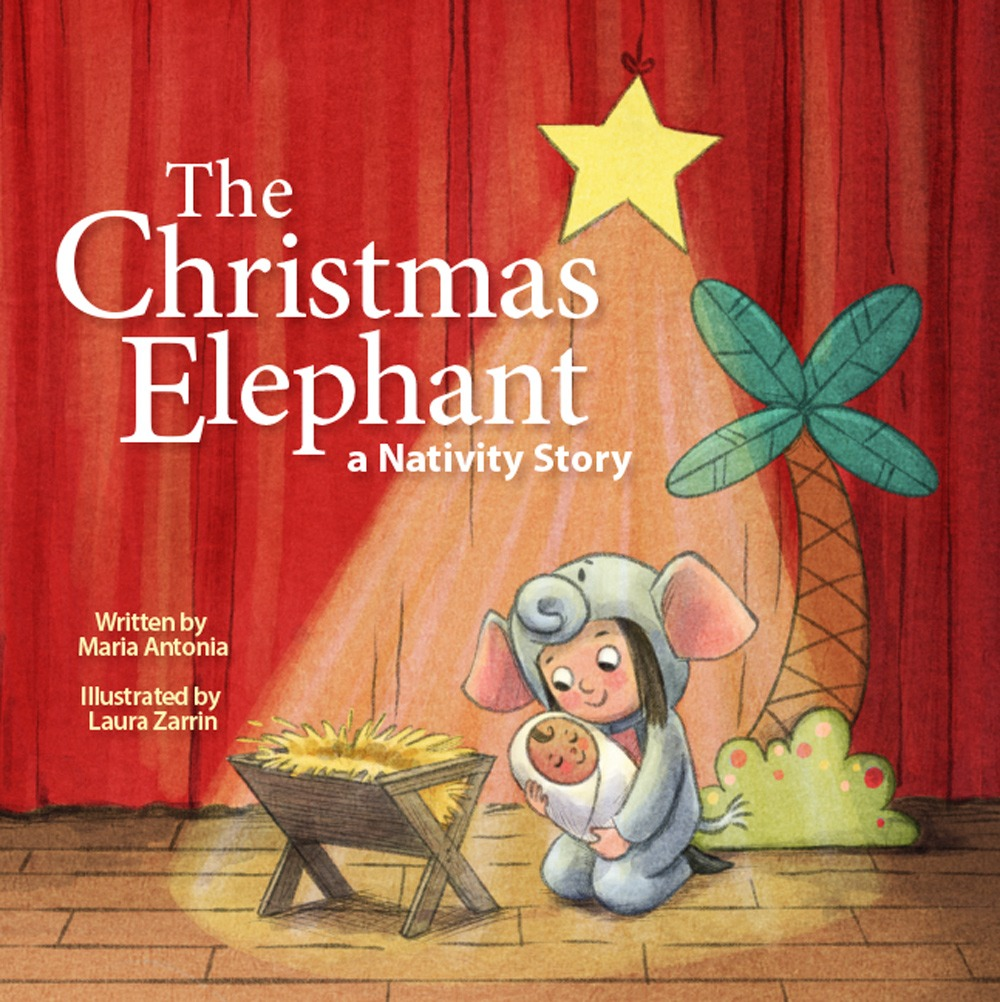 The Christmas Elephant: a Nativity Story book cover