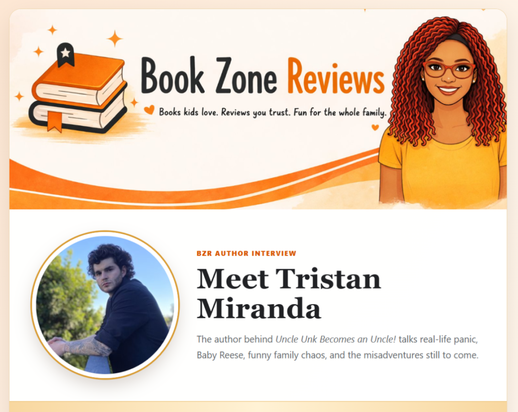 Meet Tristan Miranda, Author Interview image
