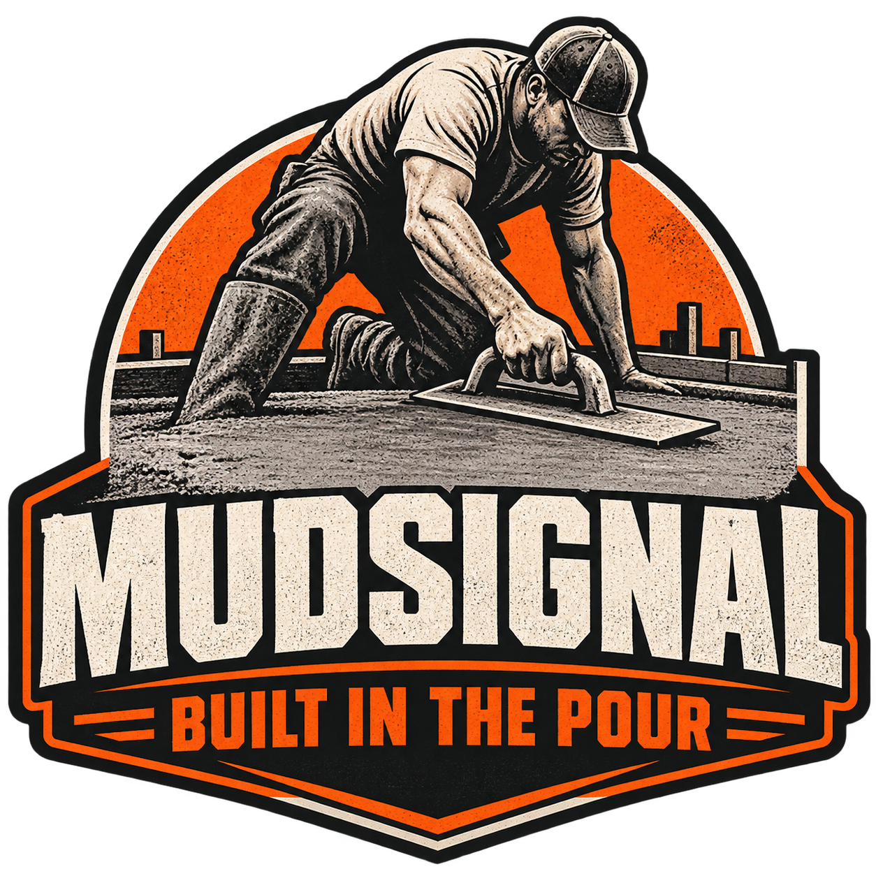 Mudsignal Built in the Pour trade mark