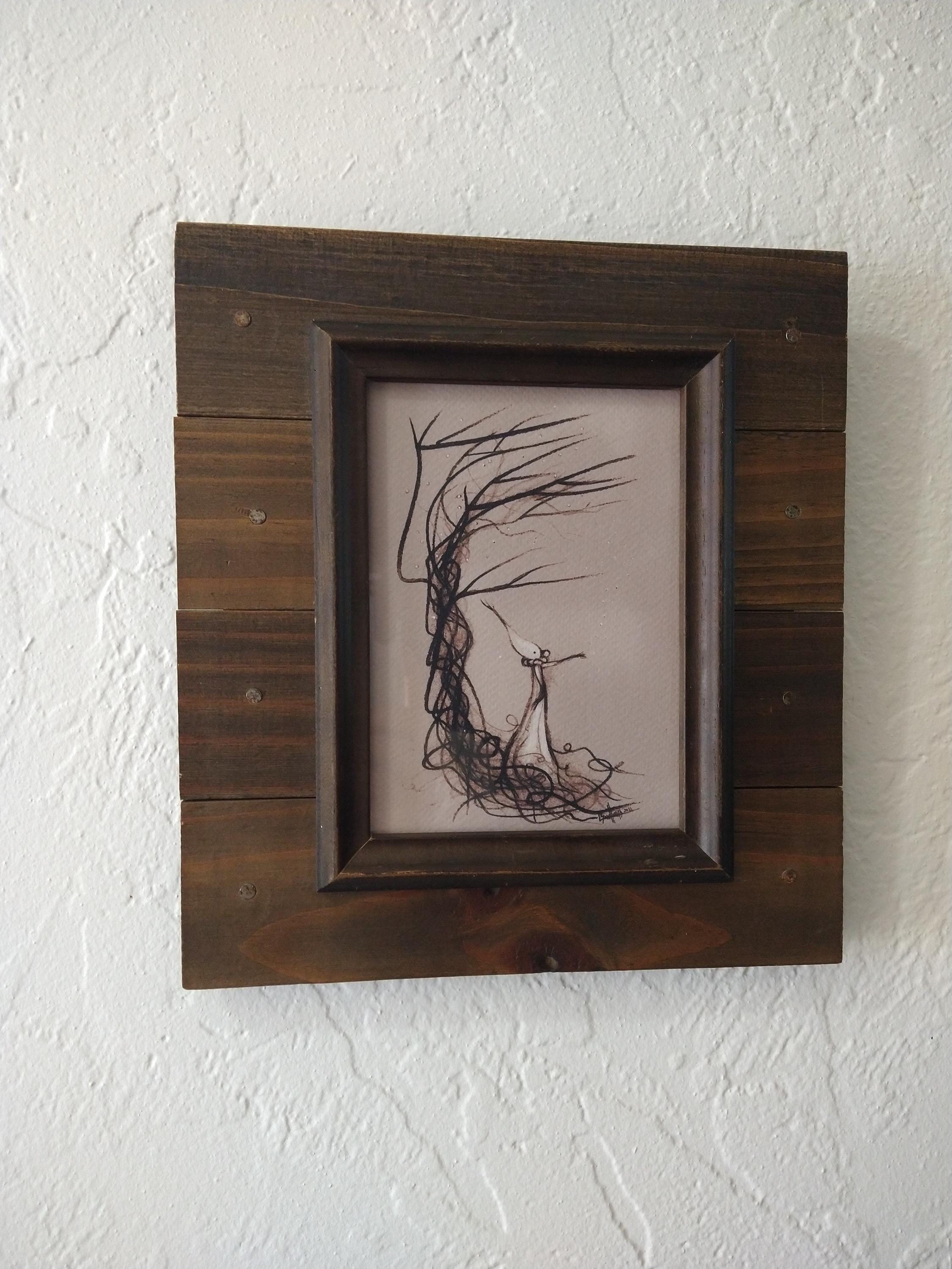 Framed limited edition Print - "Beginnings" by Lisa Snellings