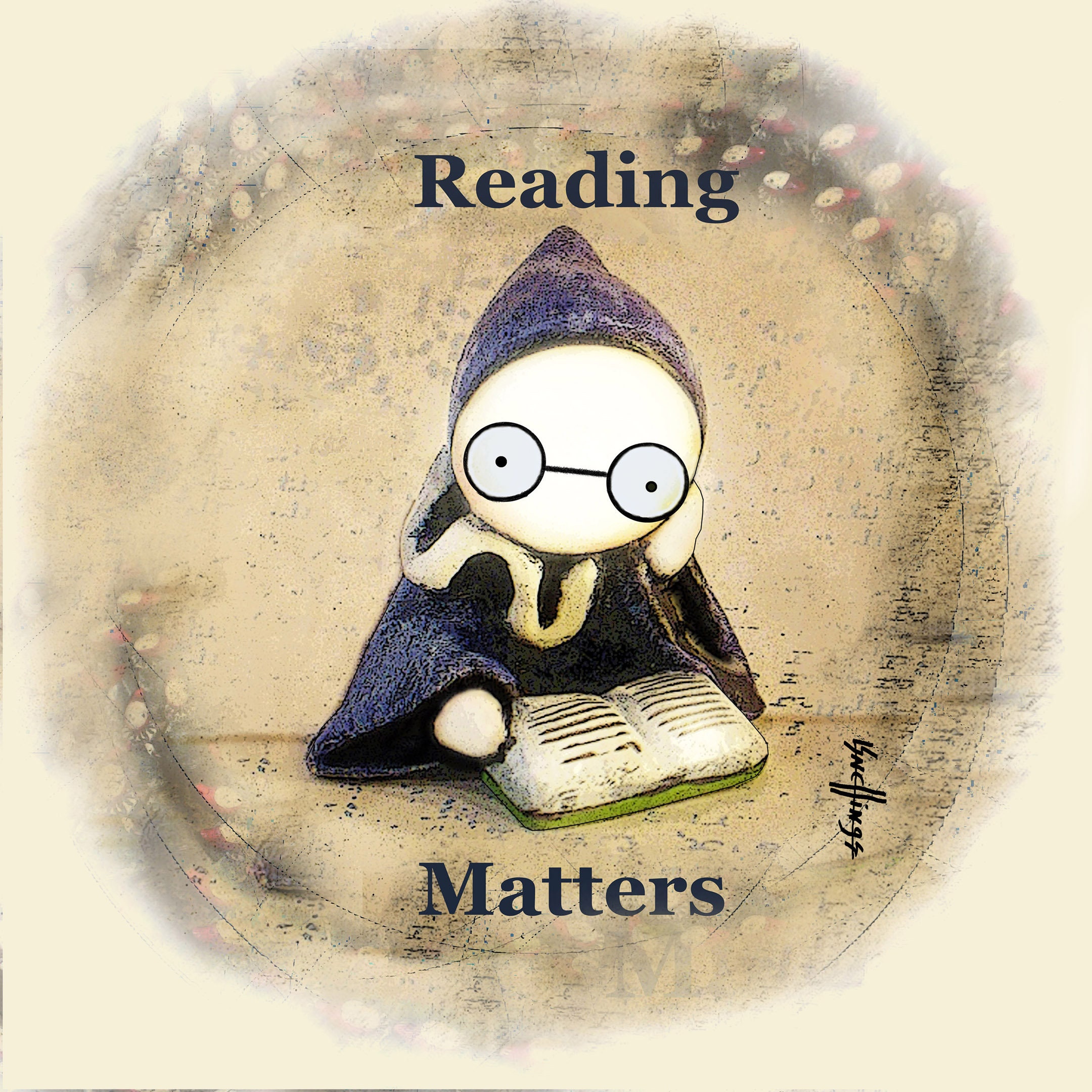 POSTER "Reading Matters!" 12 x 12