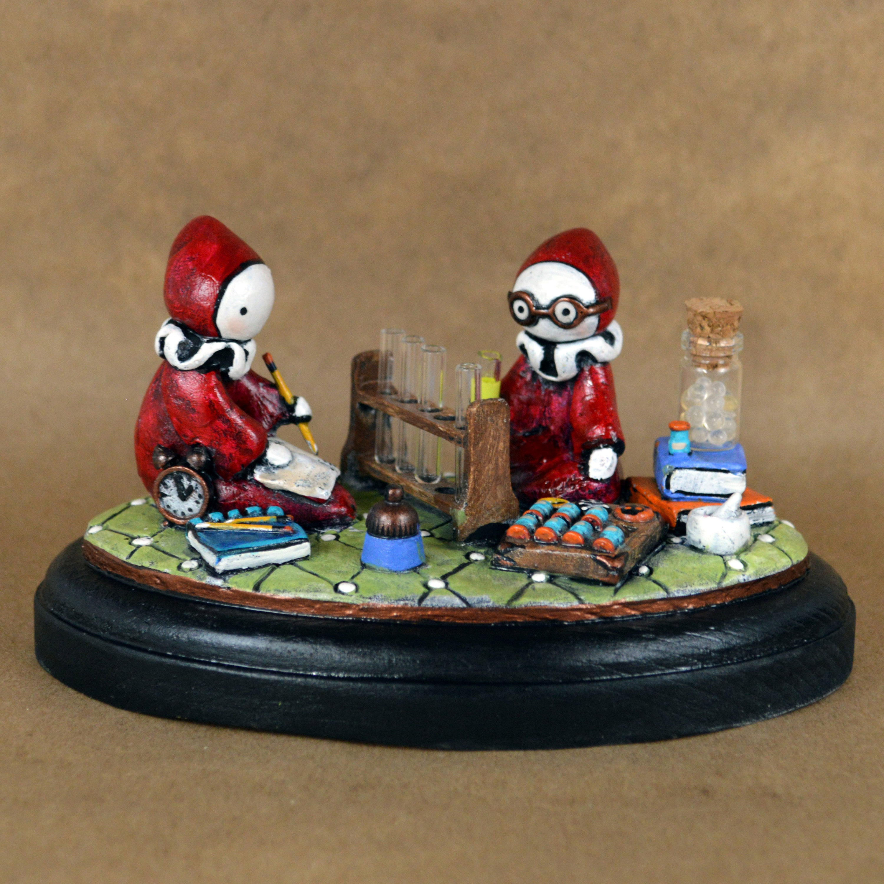 Saturday Science - Limited Edition #12 of 25. Numbered, dated and signed by the artist.