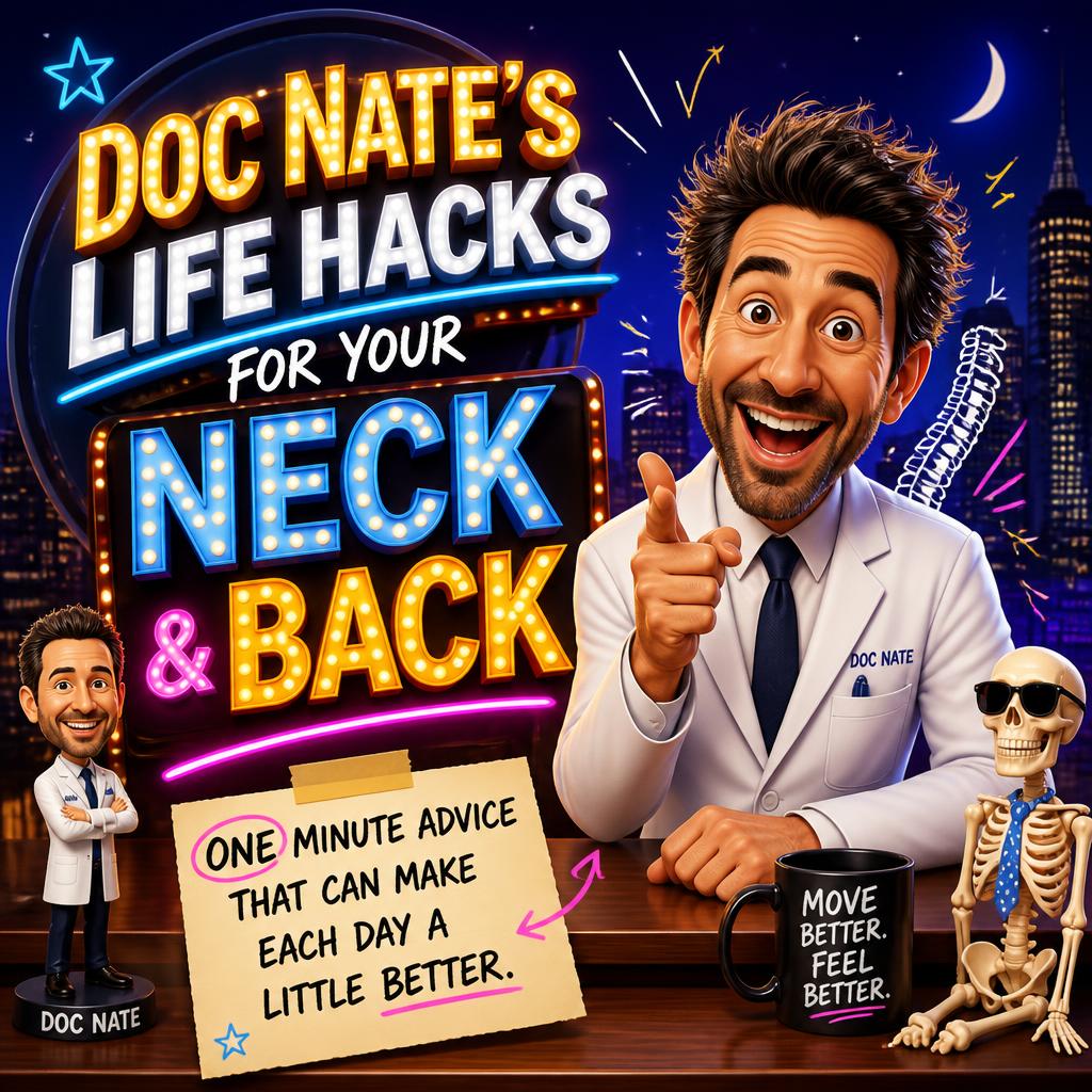 Doc Nate's Life Hacks for Neck and Back