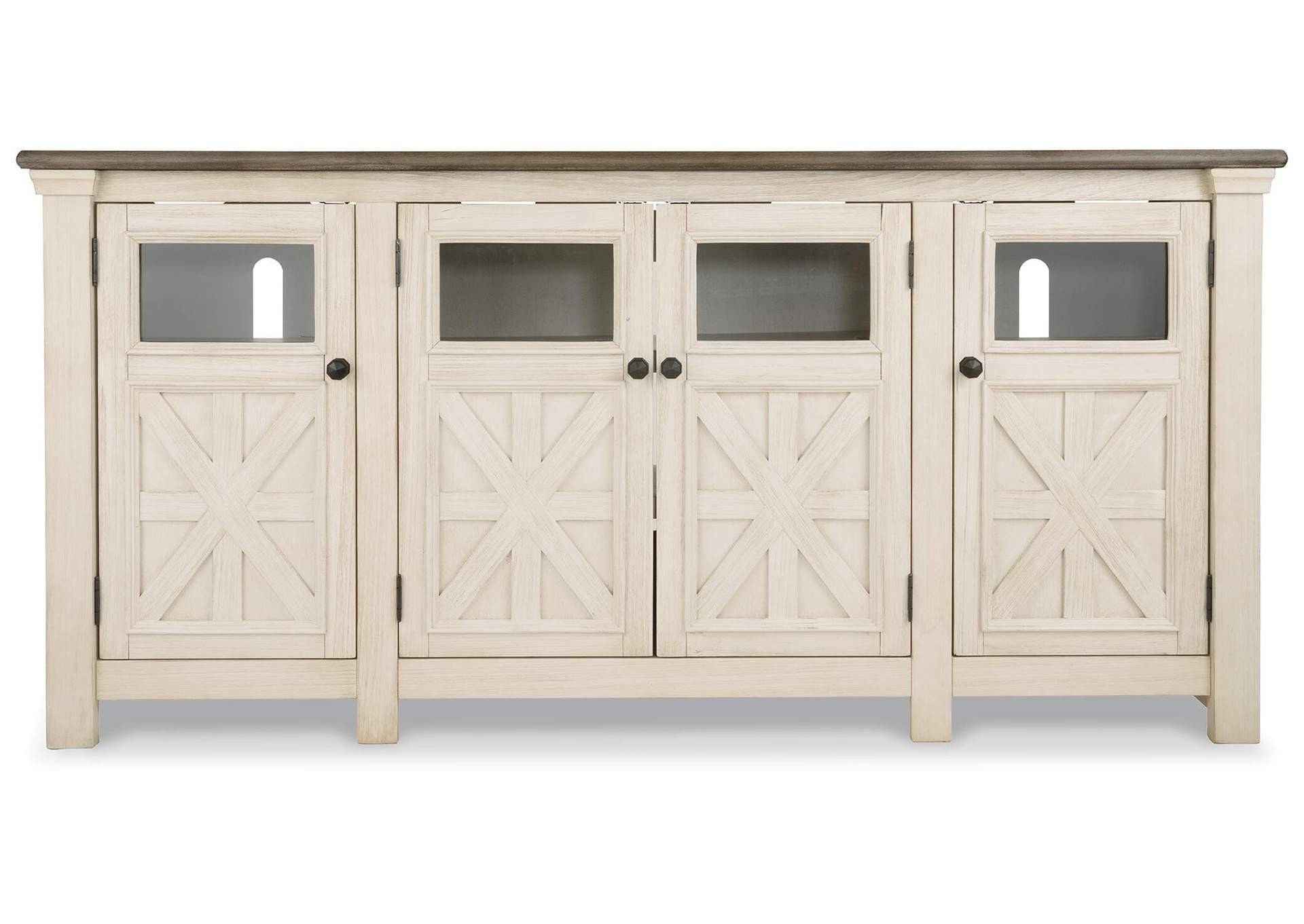 Ashley Bolanburg 74-inch TV stand