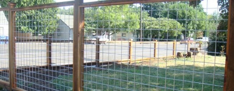 Repair + reinforcement fencing project