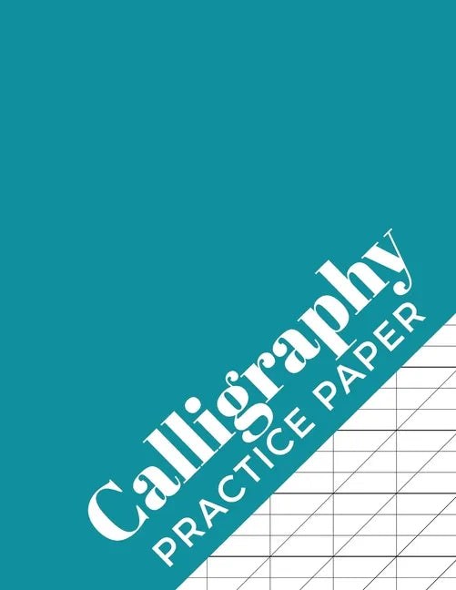 Calligraphy Practice Paper Hand Lettering Workbook 120 Sheet Pad