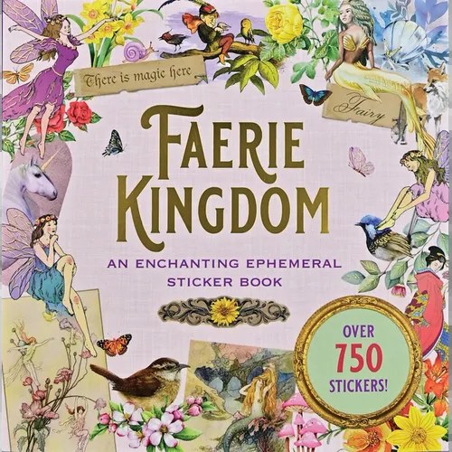 Faerie Kingdom Sticker Book (Over 750 Stickers) - Paperback