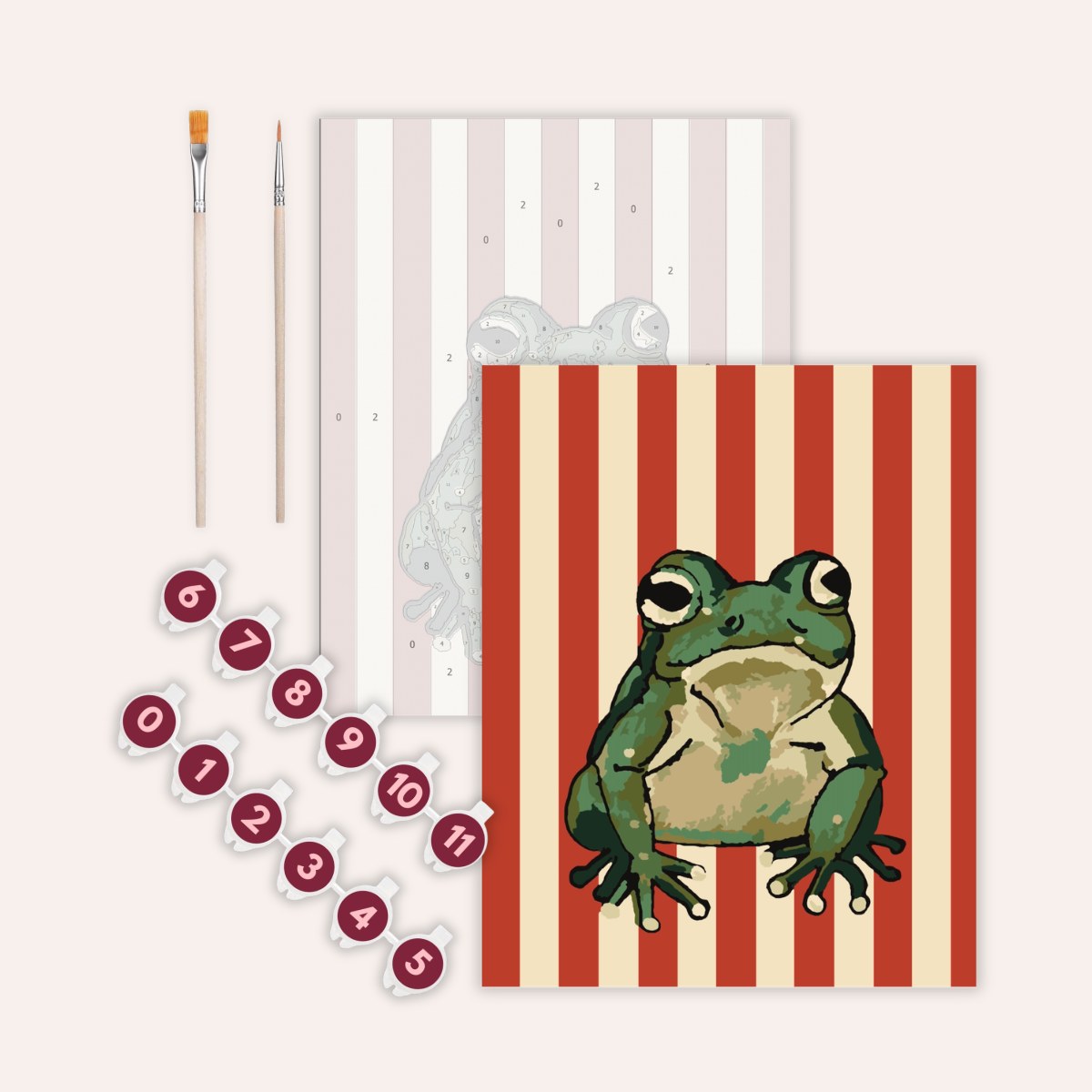 Frog - Paint by Numbers Kit