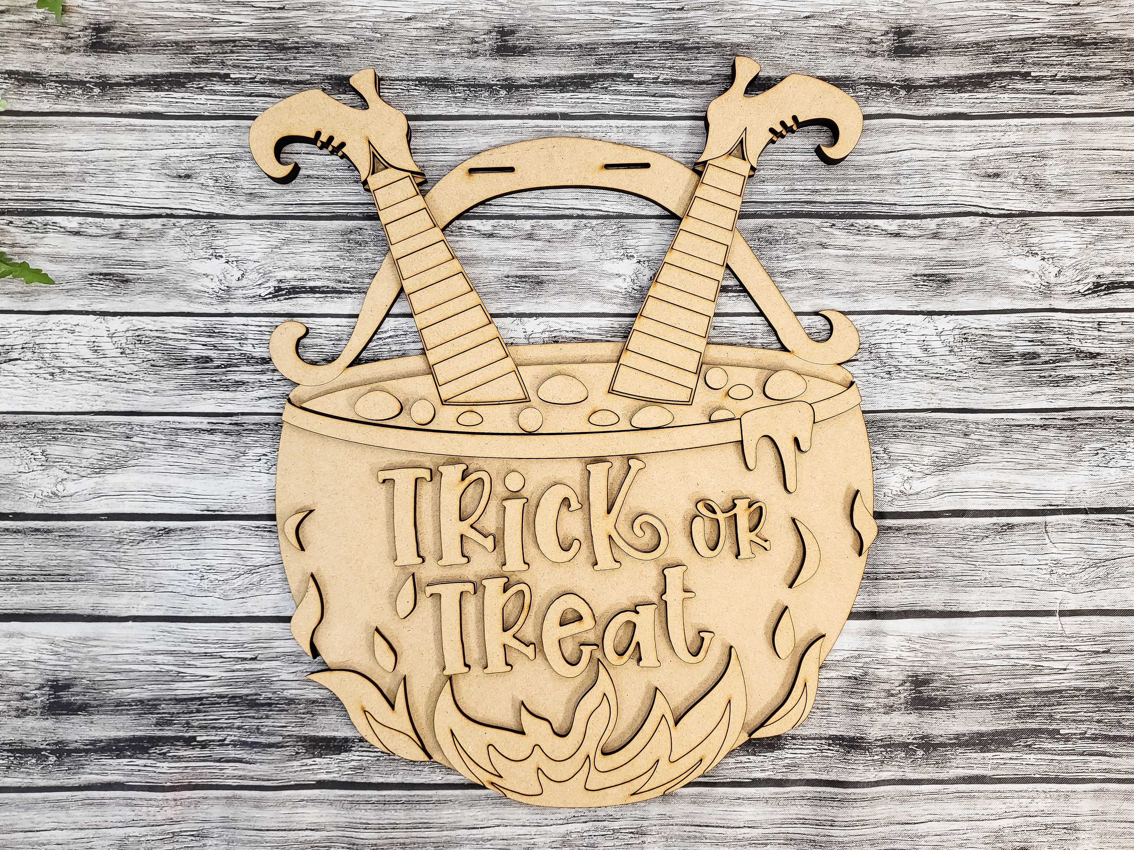 Witches Cauldron DIY Unfinished Kit