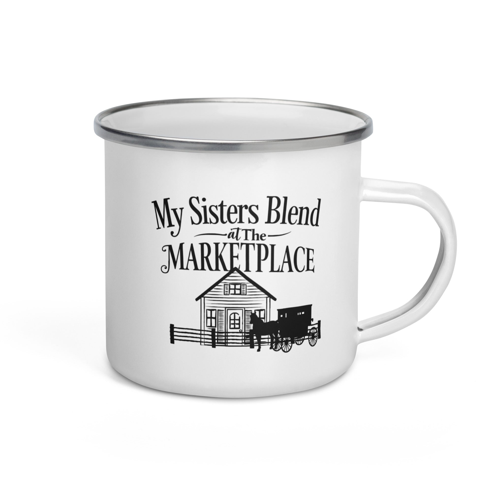 Enamel mug from My Sisters Blend