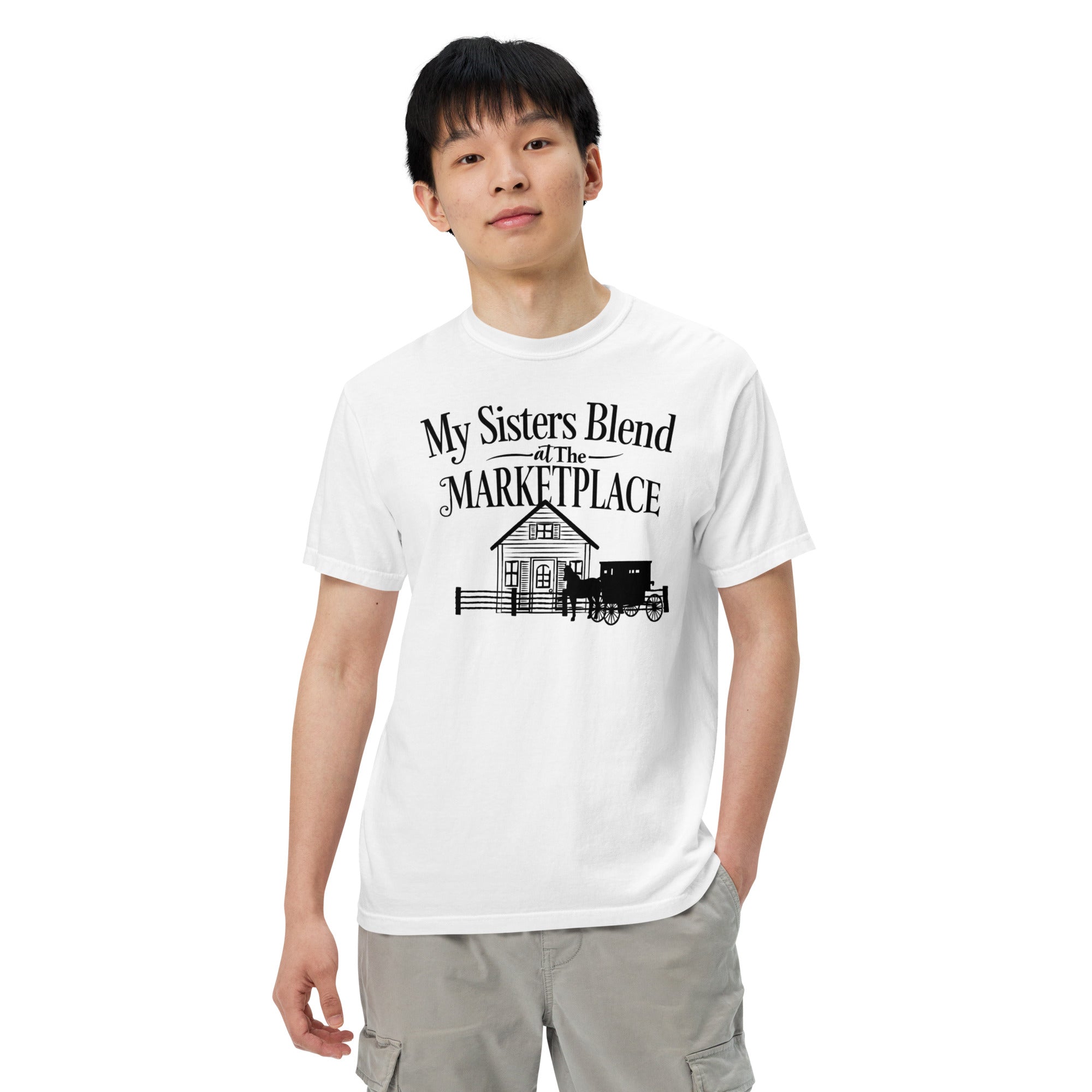 Unisex Garment-dyed Heavyweight T-shirt