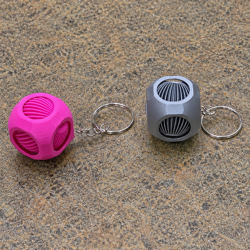Fidget Cube Keychain, view 1