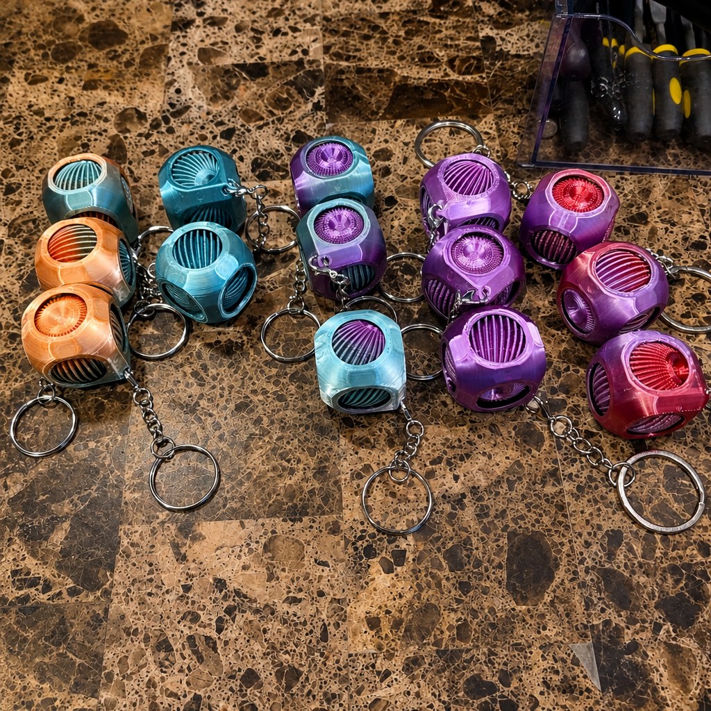 Fidget Cube Keychain, view 4