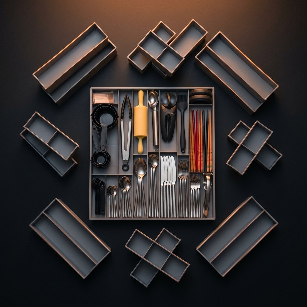 M.O.D.: Customizable 3D-Printed Modular Organizer, view 5