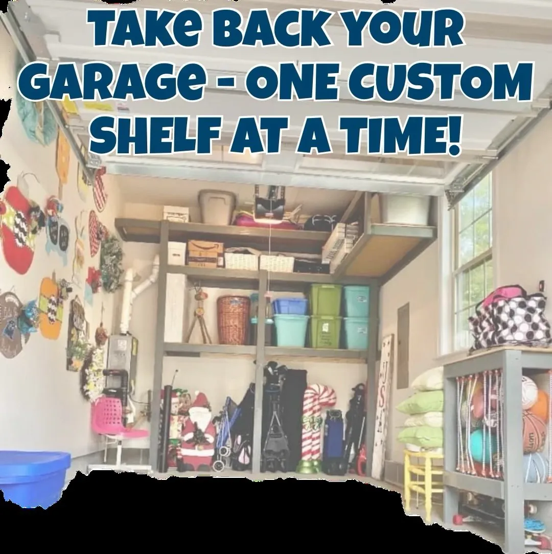 Organized home garage ready for everyday use