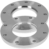 Custom industrial flange