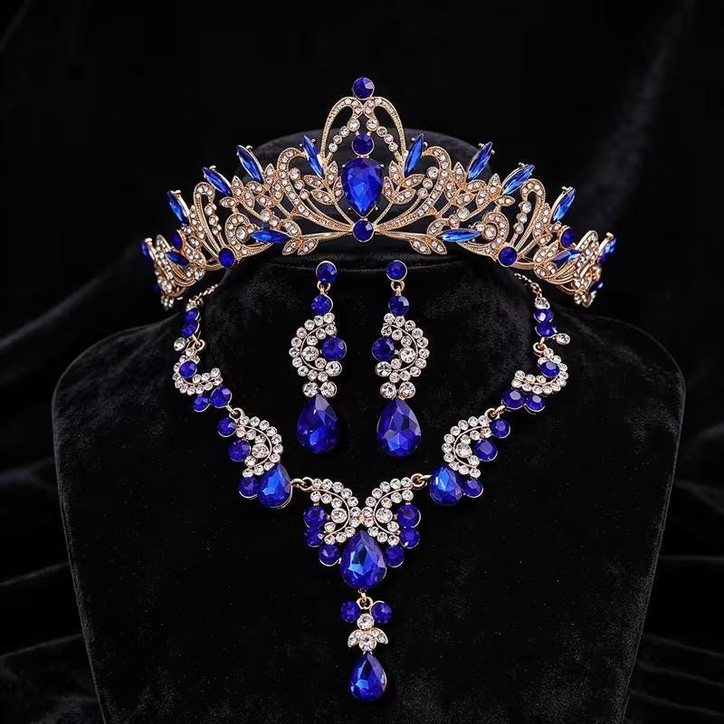 Crown fit for a Queen or perhaps a Princess. Accessorize Your Halloween Costume and Sparkle, detail 2