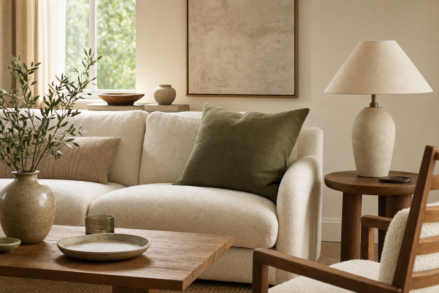 Warm, welcoming home interior