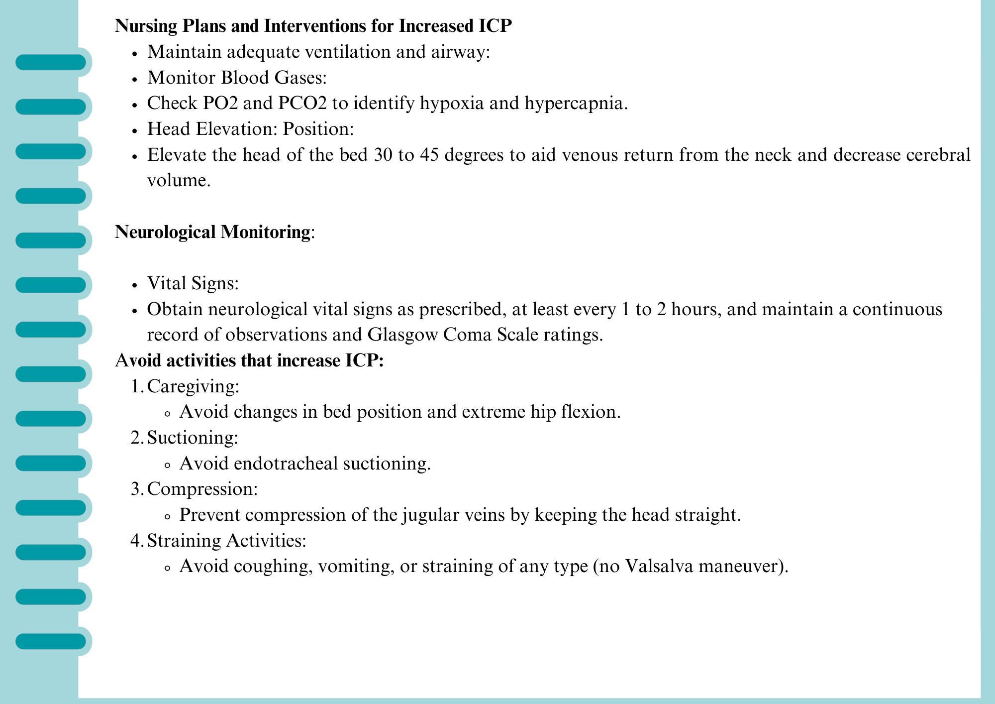 Neurological NCLEX Review: ICP Management Study Guide PDF Bundle for Nursing Exam Prep cover
