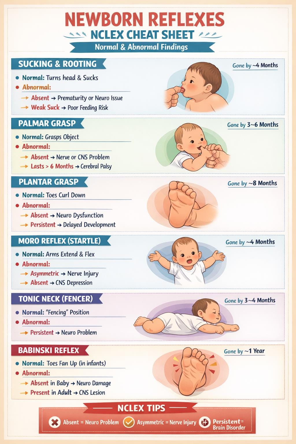 Maternity Nursing Cheat Sheets, NCLEX Study Guide, Labor & Delivery Notes (PDF Bundle), guide preview 4