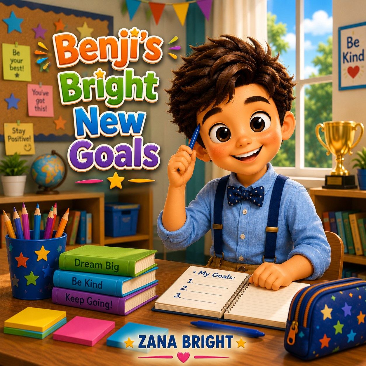 Benji's Bright New Goals book cover