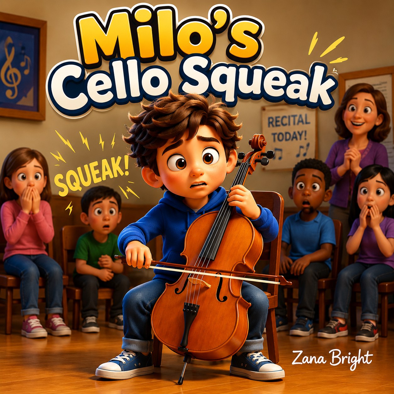 Milo's Cello Squeek book cover