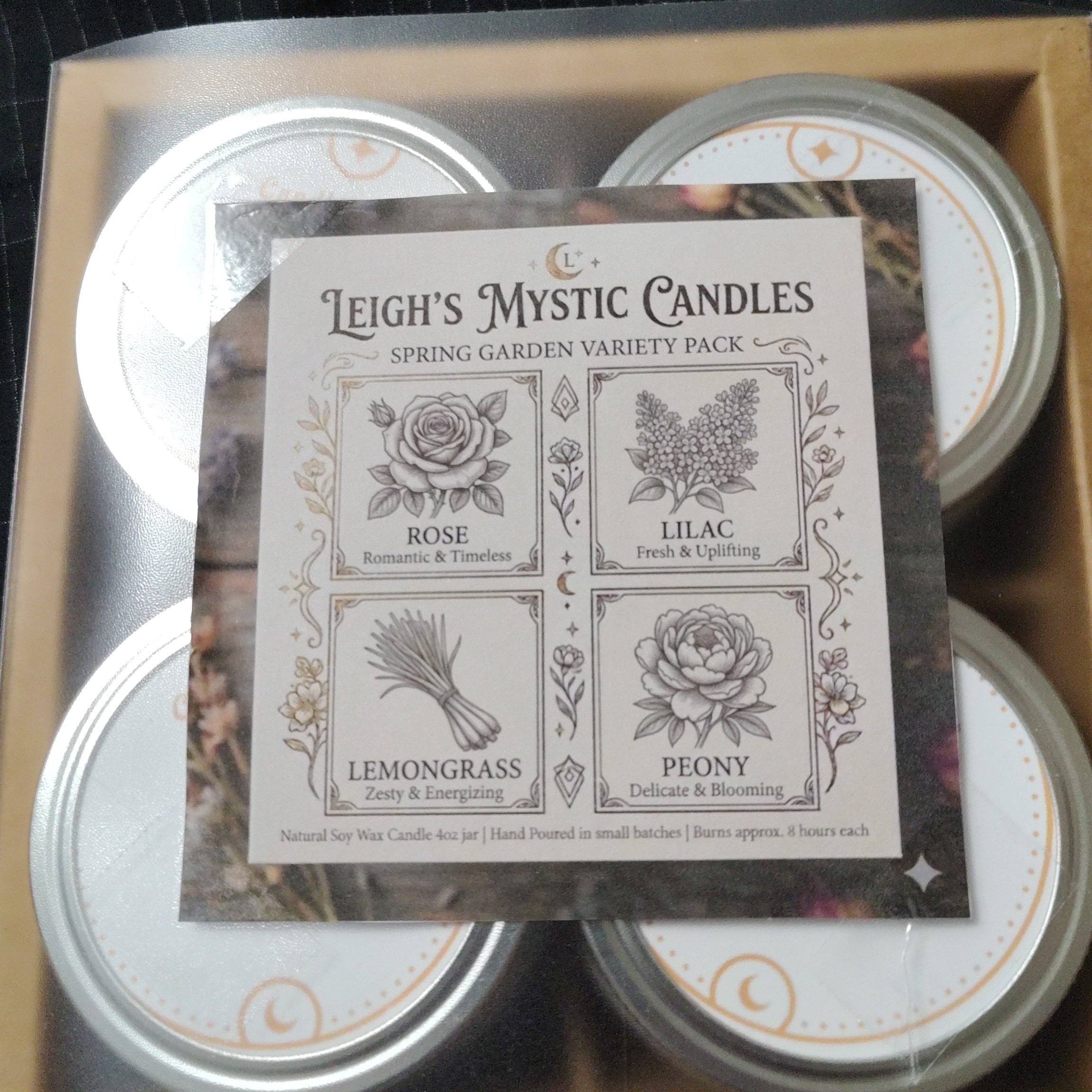 Spring Garden Variety Pack  candle or wax melt