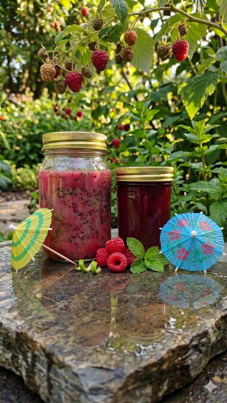 Raspberry Mojito candle or wax melt
