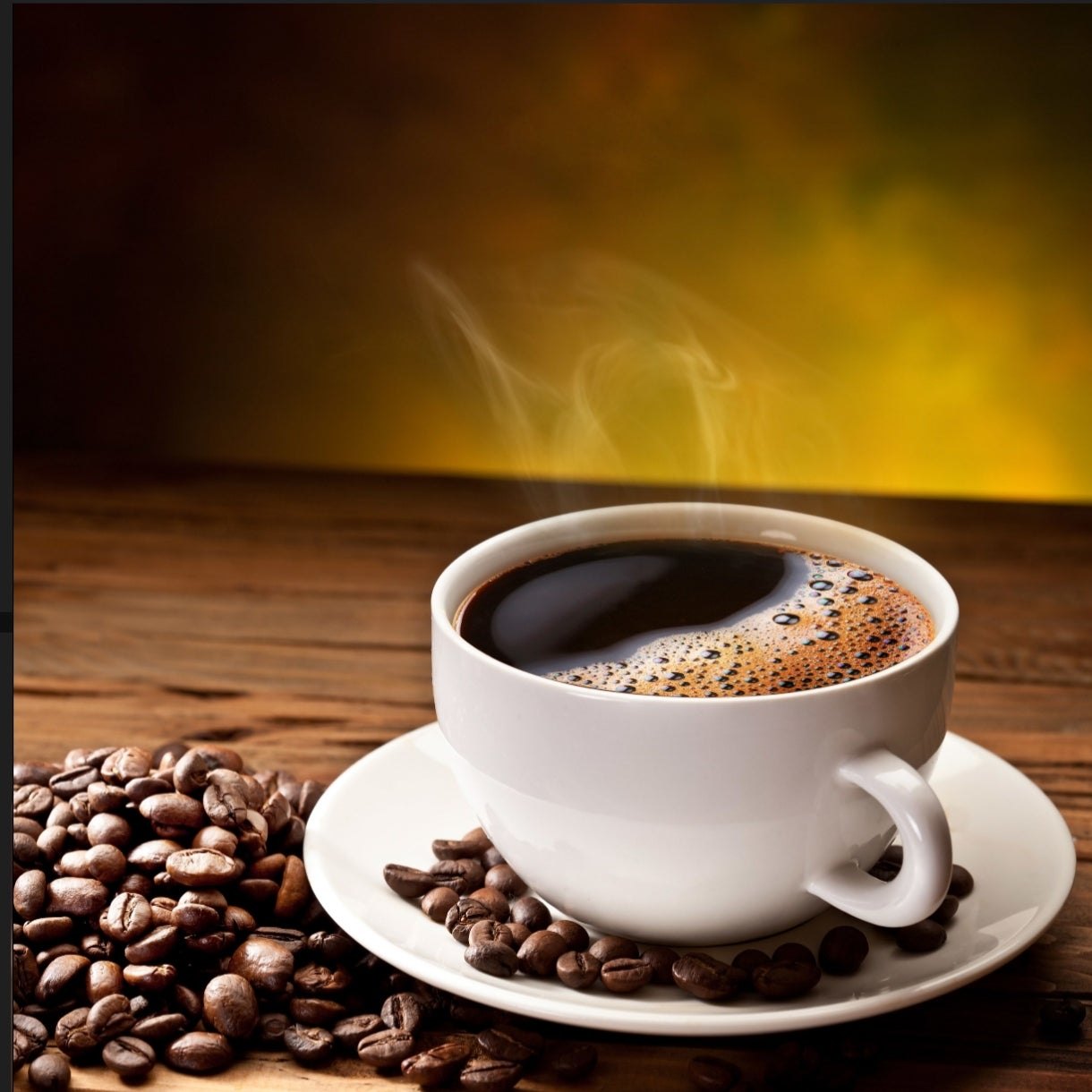 Coffee candle or wax melt