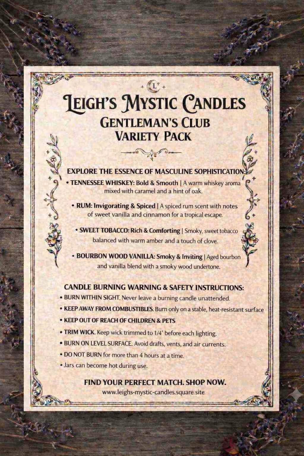 Gentlemen's Club Variety Pack product view 3