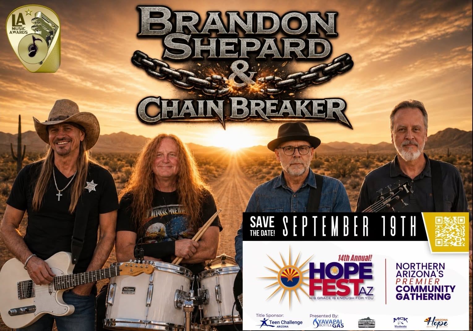 Live music at a Jesus Breaks Chains event