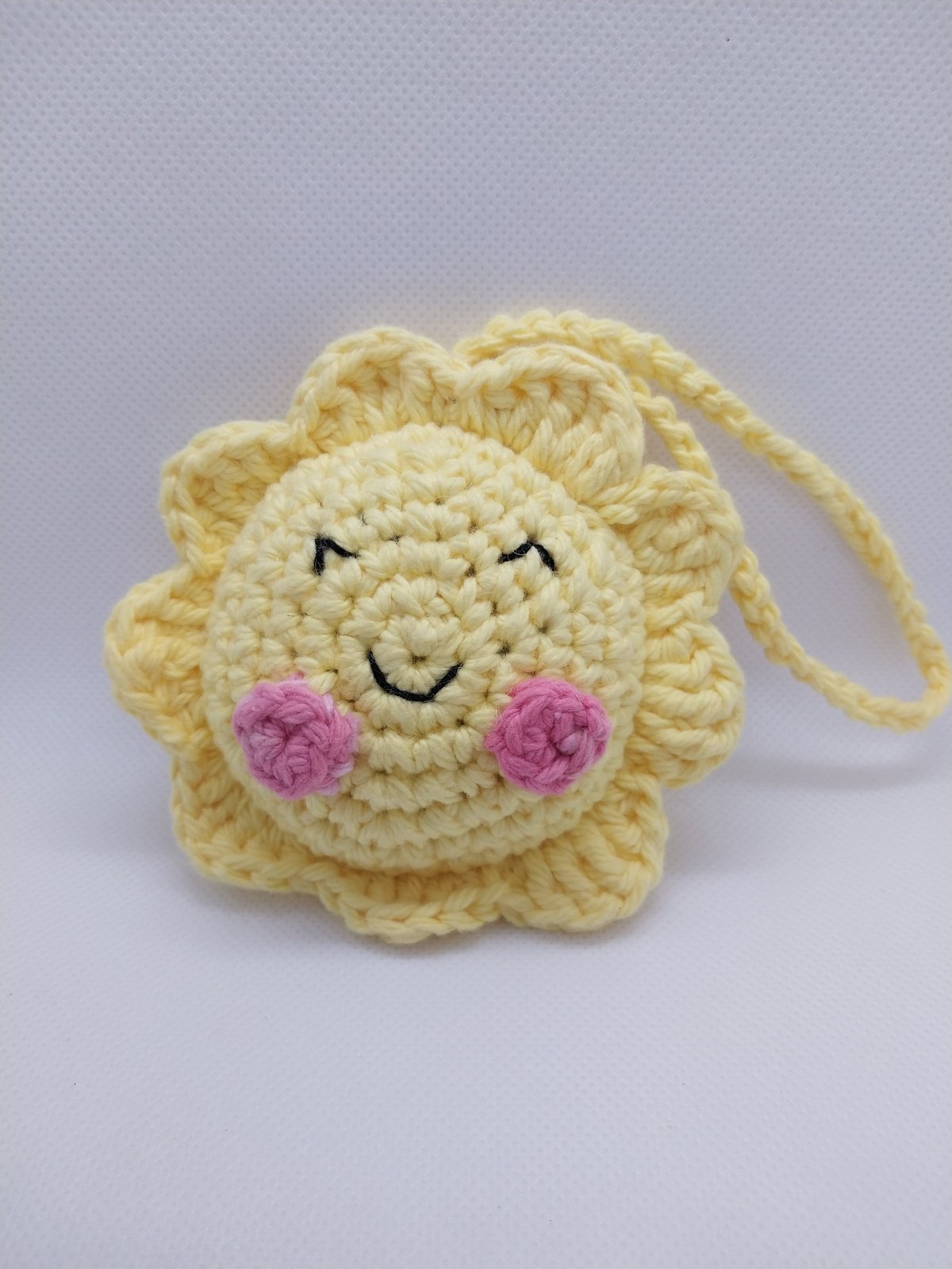 Sun rearview mirror car charm