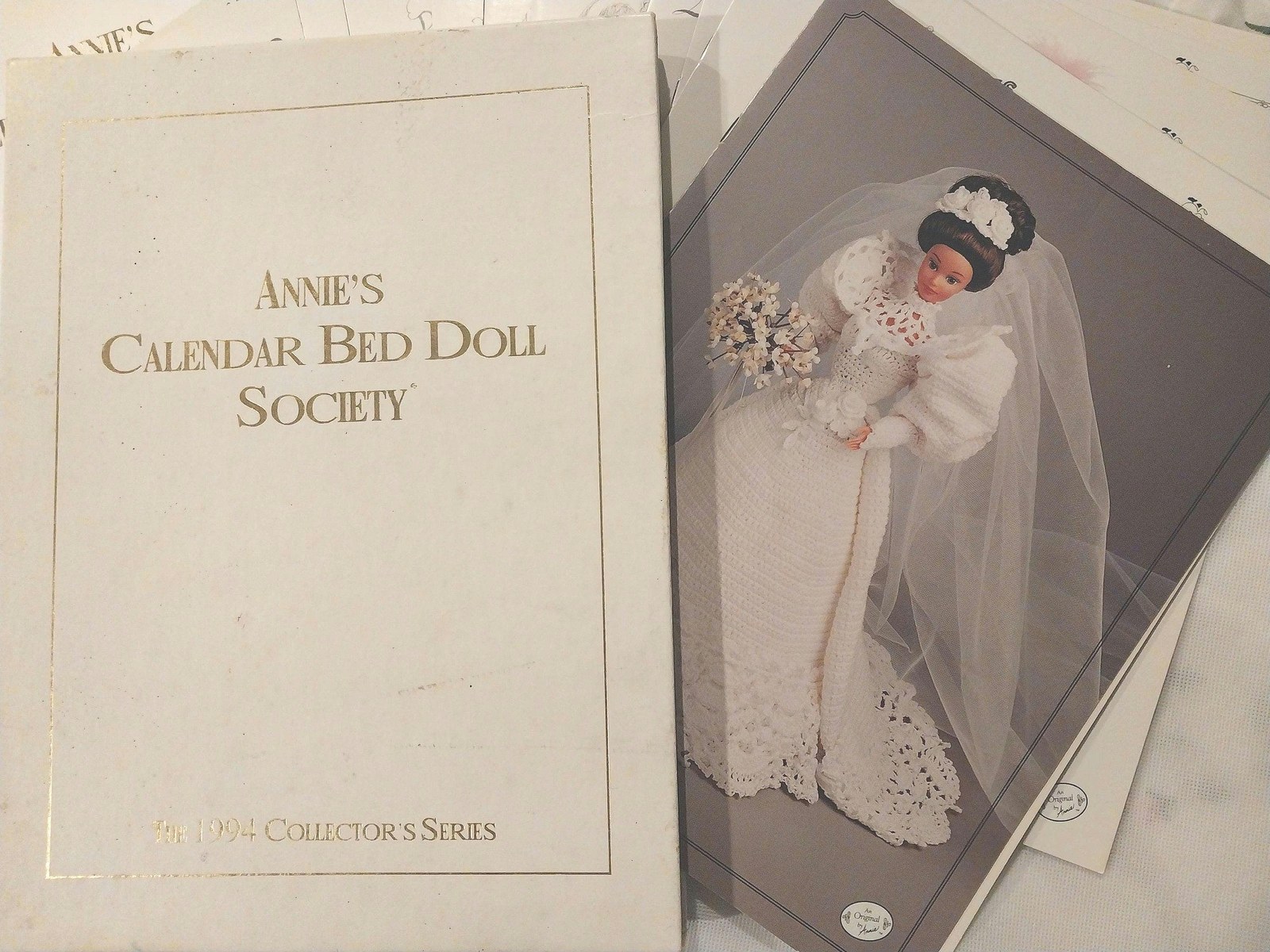 1994 Annie's Victorian Barbie Dress Crochet Patterns: Collector's Set