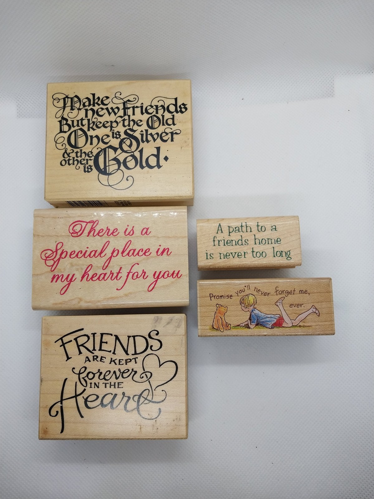 Friends Rubber Stamps: Hand Stamped Card Scrapbooking Supplies