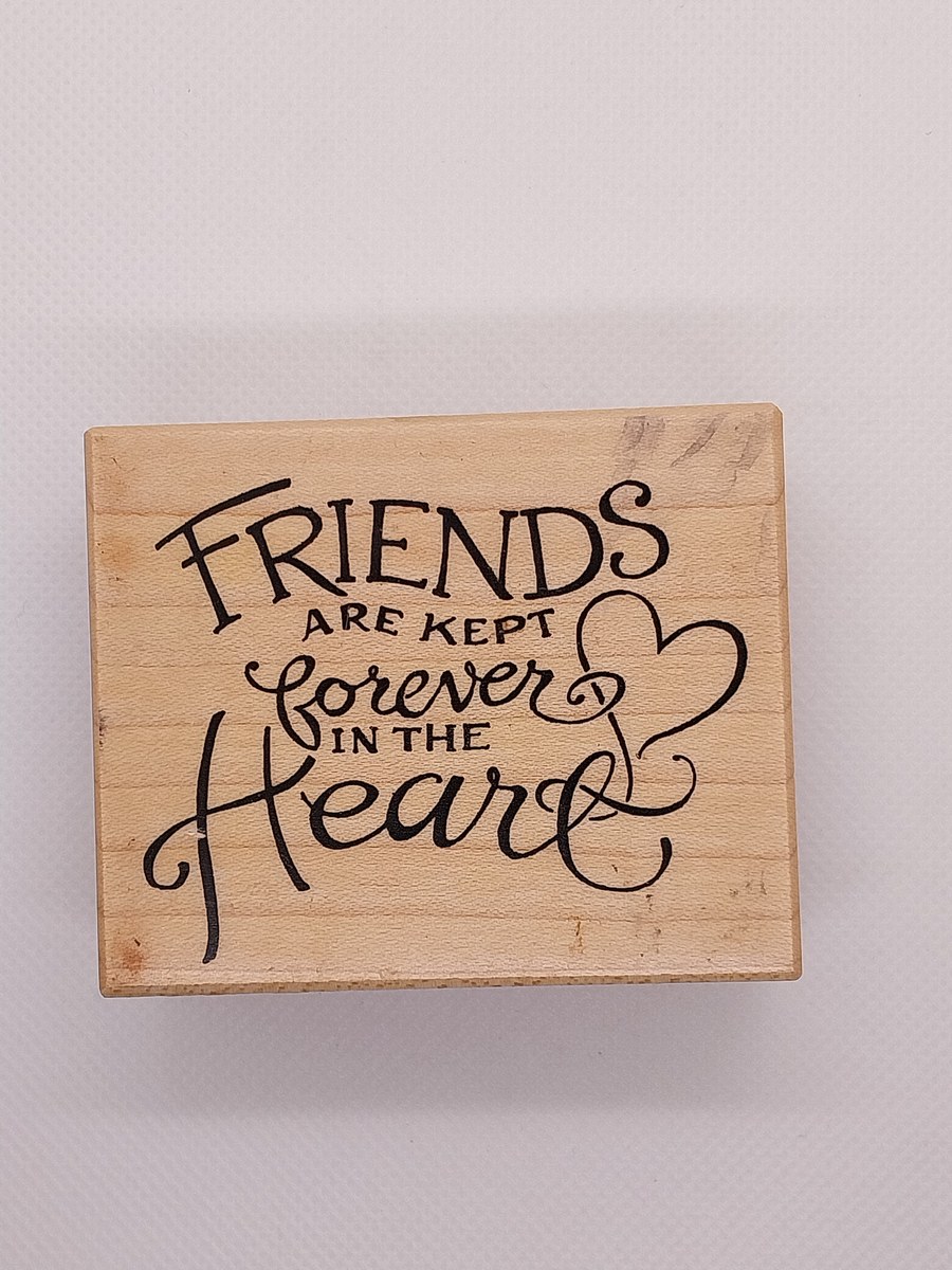 Friends Rubber Stamps: Hand Stamped Card Scrapbooking Supplies, view 5