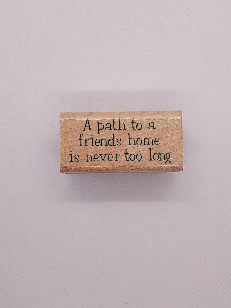Friends Rubber Stamps: Hand Stamped Card Scrapbooking Supplies, view 8