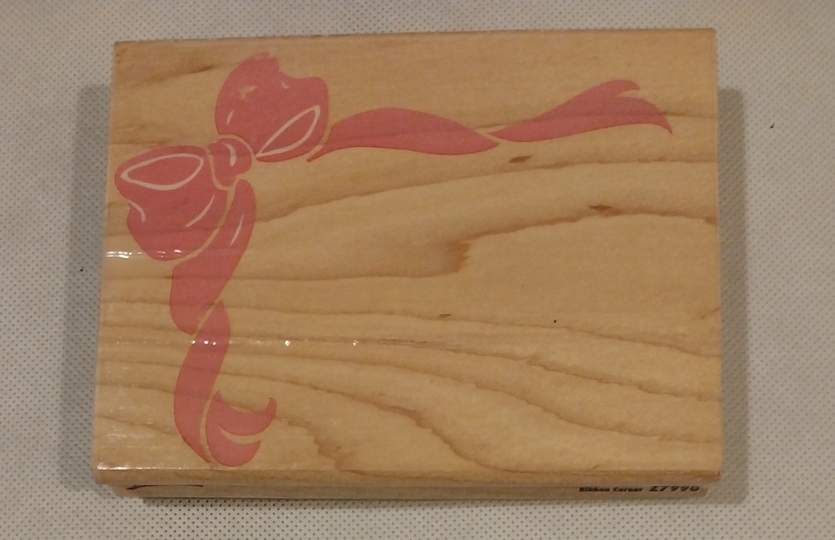 Border rubber wood block stamps, view 5