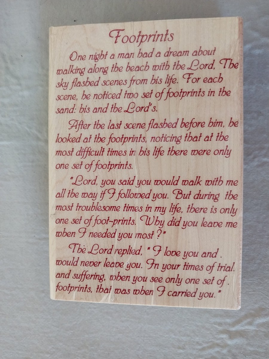 Encouraging messages, sayings, rubber stamps, wood blocks, view 6