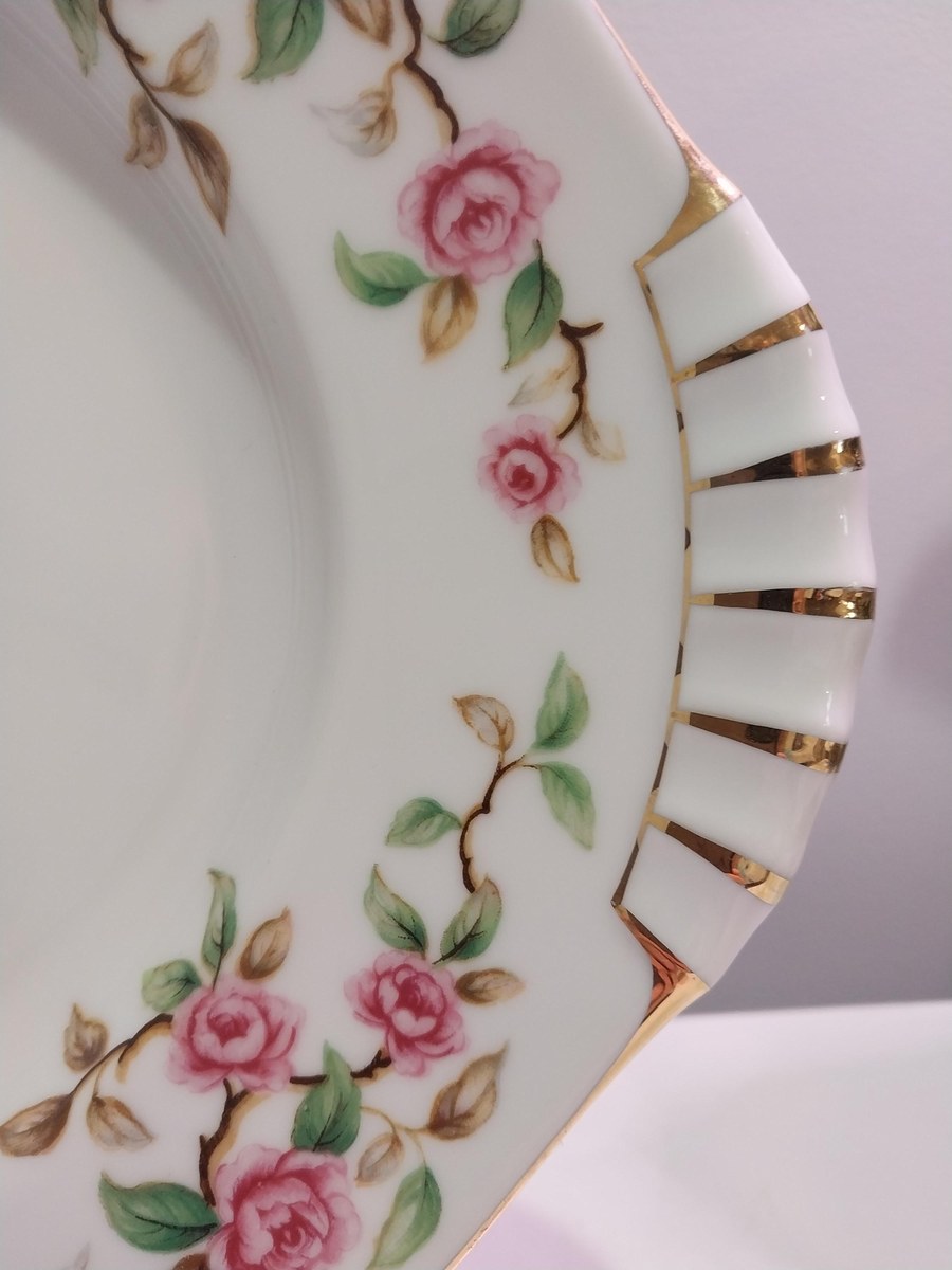 Vintage 17 1/2" Maytime Platter by Kent, Japan, Large, view 3