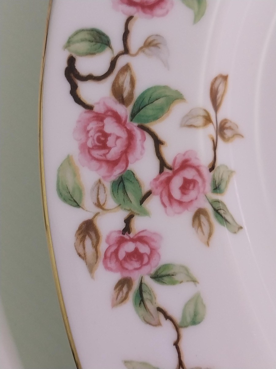 Vintage 17 1/2" Maytime Platter by Kent, Japan, Large, view 4