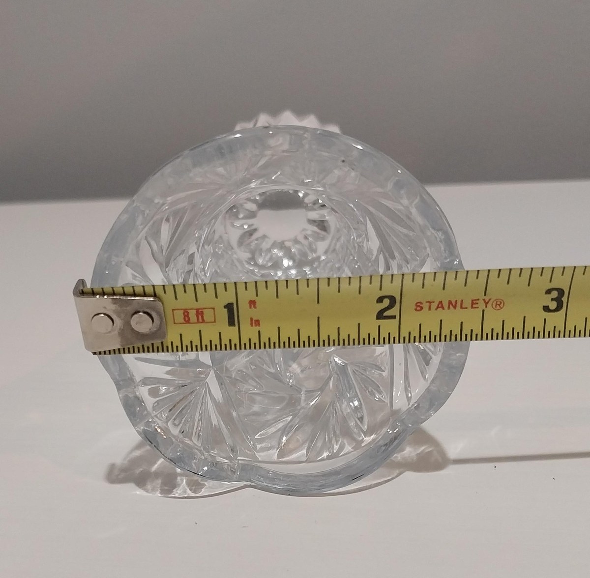 Vintage Cristal D'Arques Vincennes Bud Vase: French Cut Crystal, 5", view 5