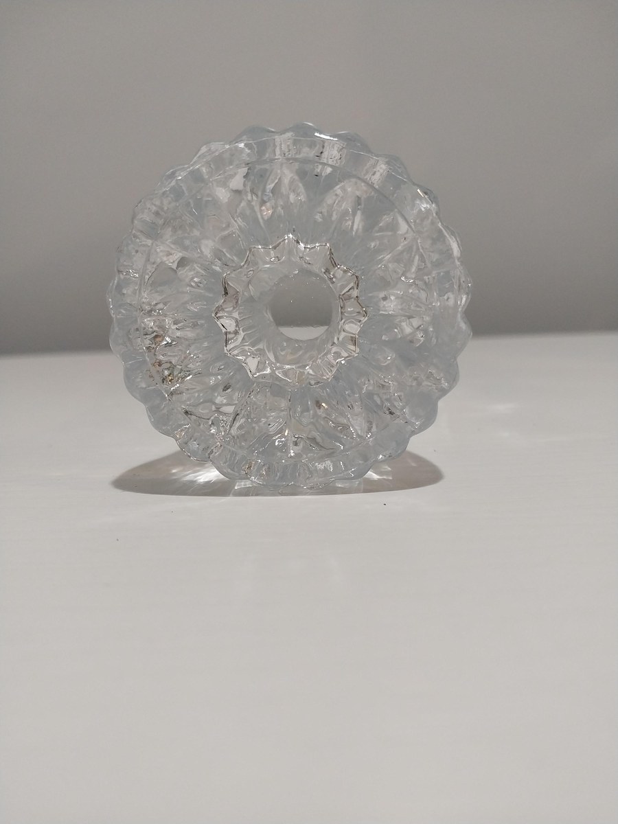 Vintage Cristal D'Arques Vincennes Bud Vase: French Cut Crystal, 5", view 9