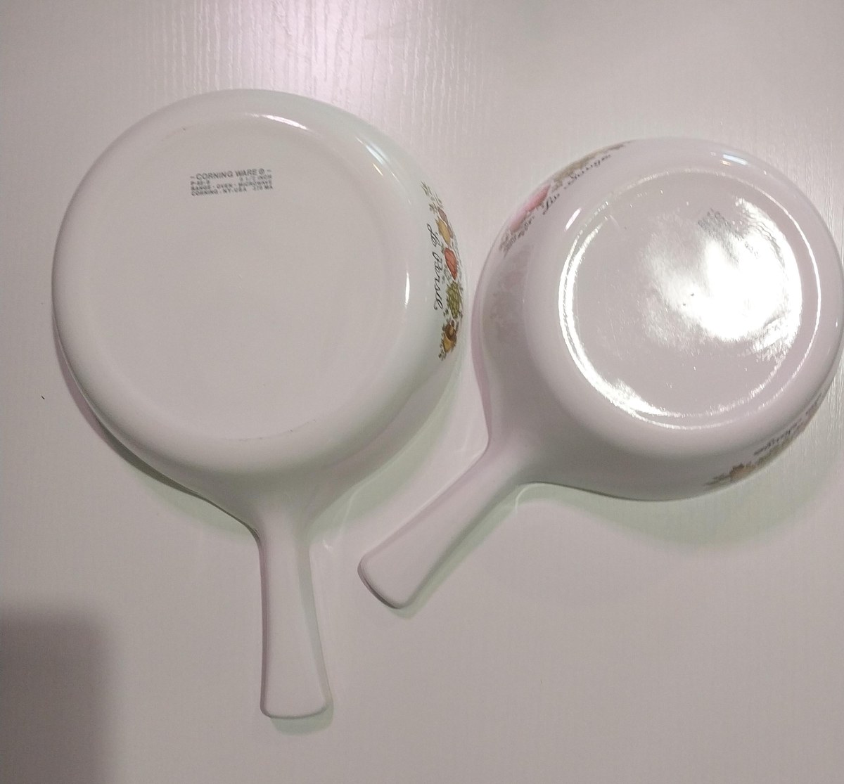 1970s Corning Ware Spice of Life Saucepans with Lids: Le Persil & Le Sauge, view 10